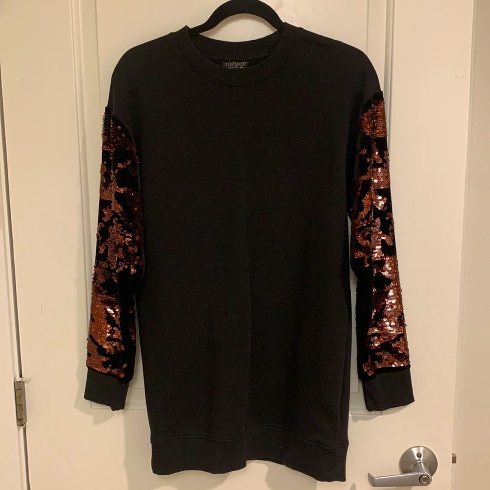 top shop sweater dress